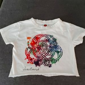 Cropped Ireland T-shirt